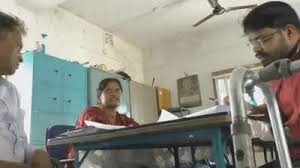 A Mayurbhanj government school teacher is being investigated for using a 