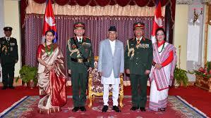 The Indian Army chief is named Honorary General of the Nepal Army by President Paudel.