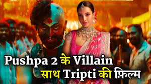 The antagonist from Pushpa the Rule might be seen courting Triptii Dimri in Imtiazs upcoming