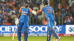 India vs. England T20 Series: Dube and Pandya Help India Win the Series