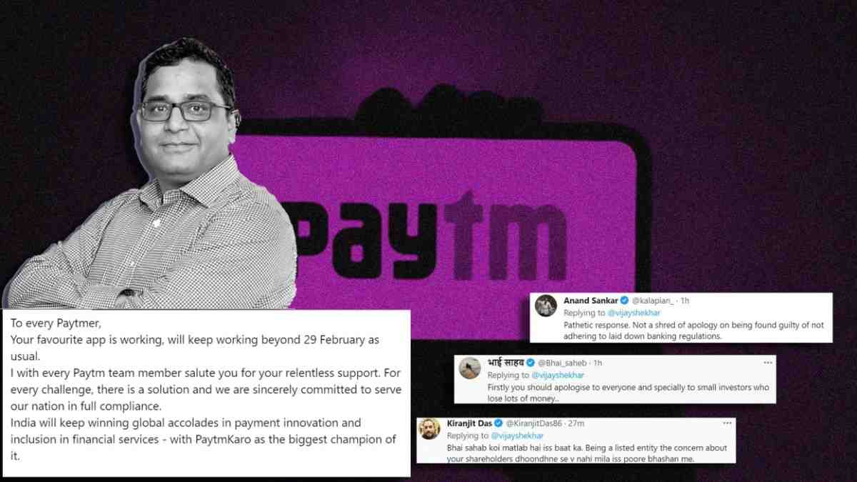 Paytm app will continue to function as usual beyond February 29, confirms CEO Vijay Shekhar Sharma.