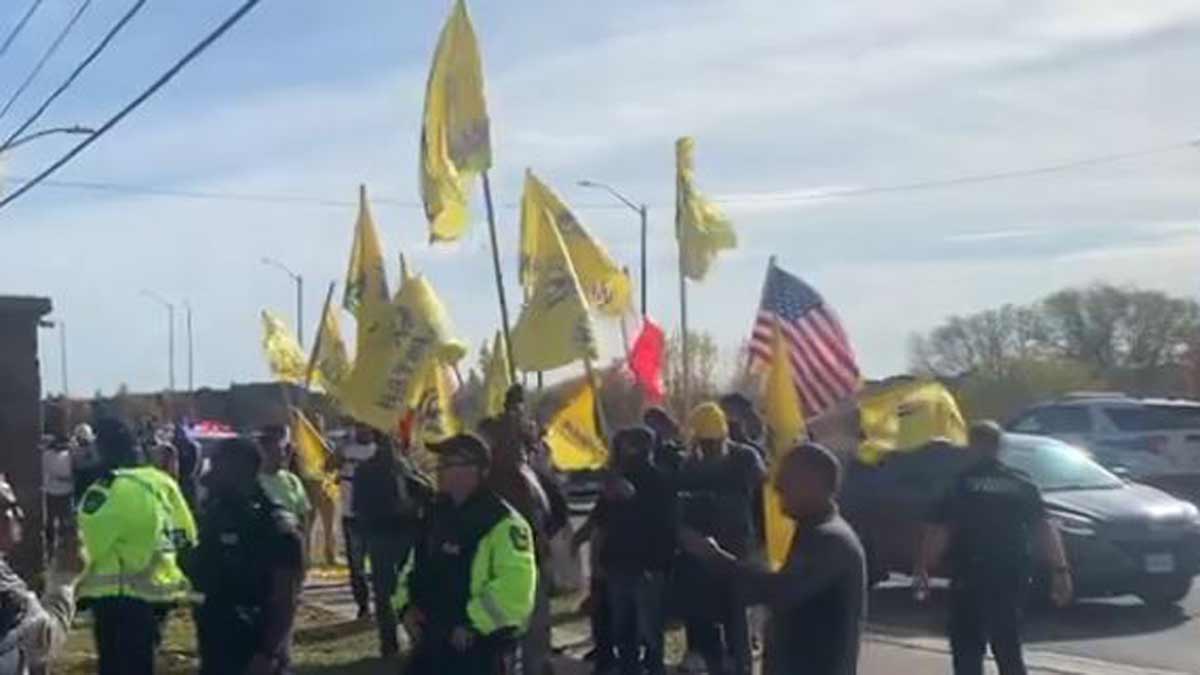 Canadian Hindus hold rally against attacks by Khalistani extremists on temples in Canada