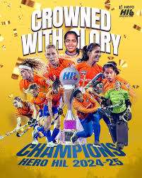 The Womens Hockey India Leagues first champions are the Odisha Warriors.